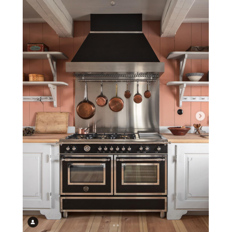 Bertazzoni HER126G2ENET 6 Εστίες Αερίου + Teppanyaki - 2 Φούρνοι Ηλεκτρικοί 120cm Black